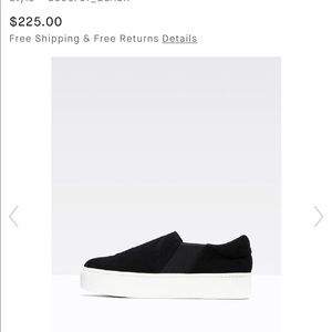 Vince Warren Slip on Sneaker Sz 9